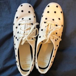 Brand new Kate spade for keds polka dot sneaker!